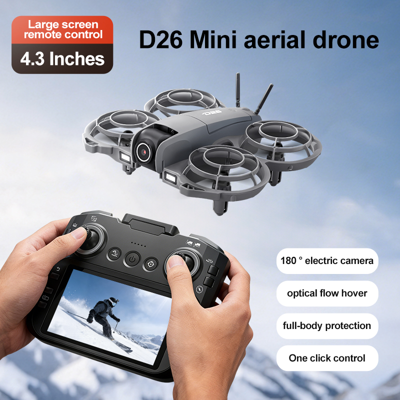 D26 Drone 4K Aerial HD 180° Ca - đánh giá và giá Drone Battery Adapter