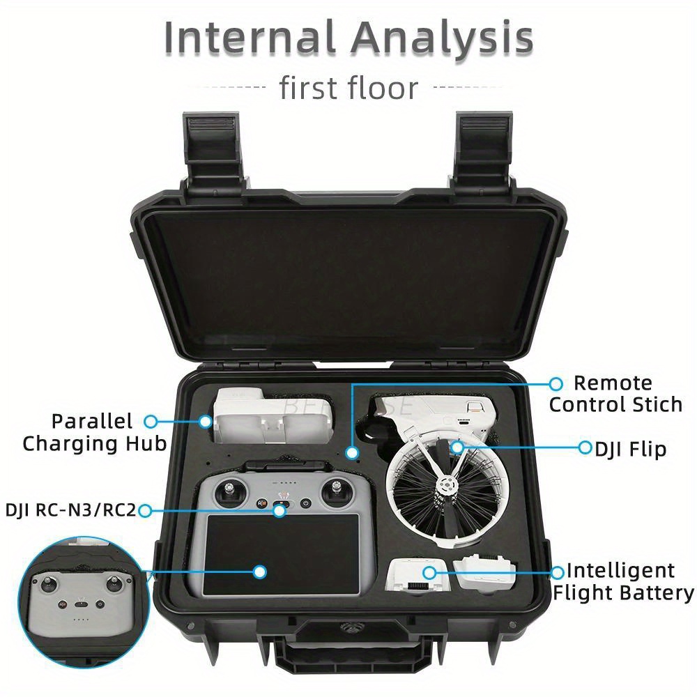 For DJI Flip Hard-Shell Storag - đánh giá và giá Drone Hard Shell Case